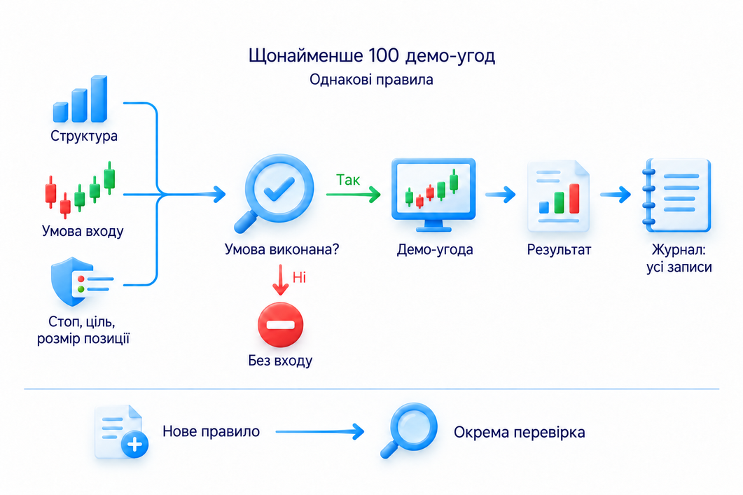 Навчальна серія на деморахунку