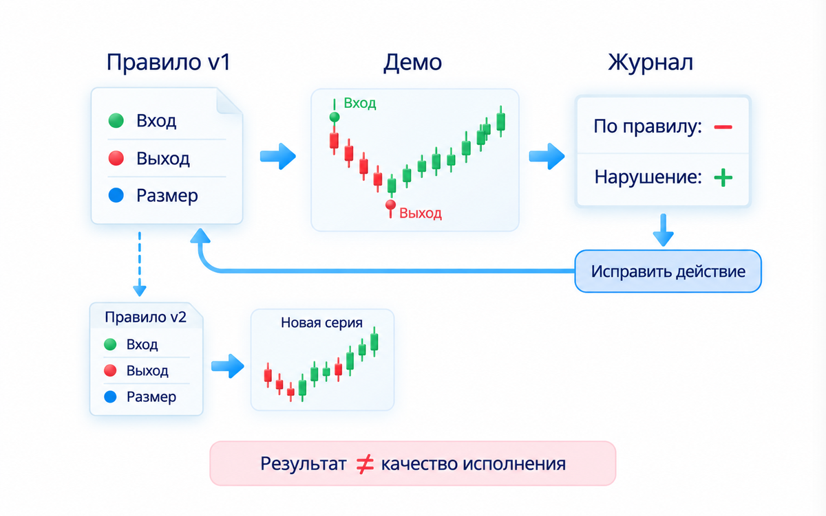 Разбор журнала: записать причину, цену, объём, выход, результат и расходы, отметить повторяющиеся нарушения и исправить конкретное действие.
